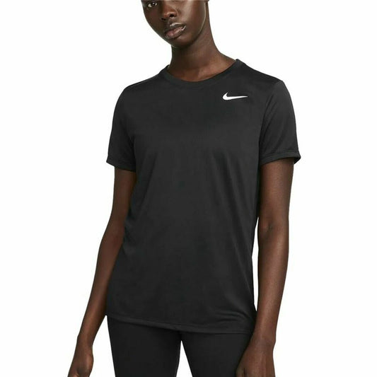 Naisten T-paita Nike Dri-FIT  Musta, Koko XS