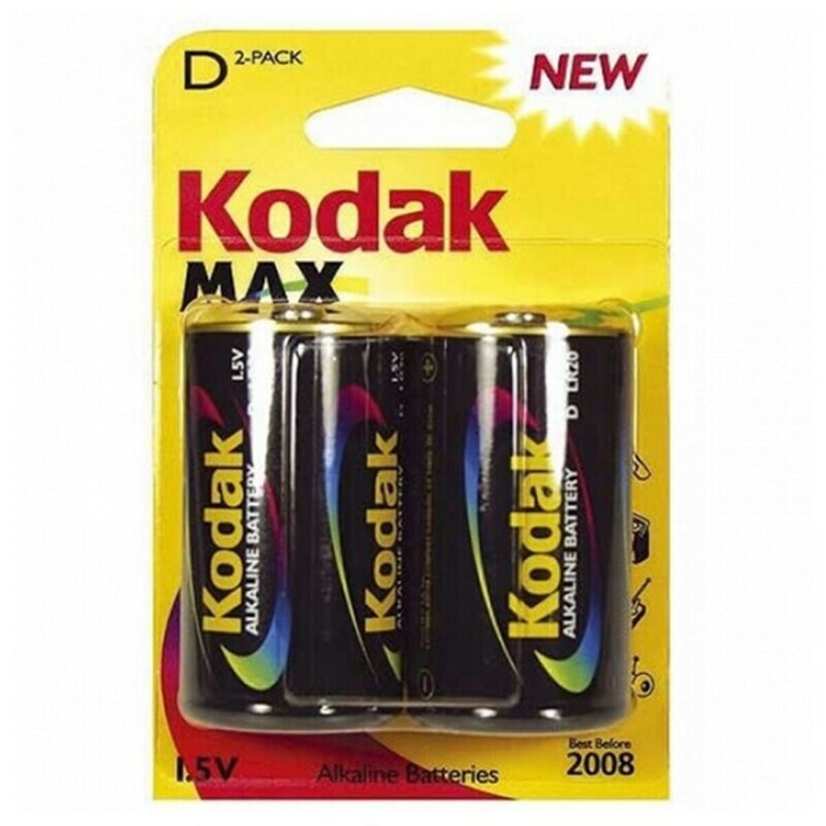 Alkaliparisto Kodak LR20 1,5 V (2 pcs)