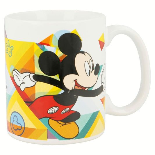 Muki Mickey Mouse Happy smiles Keraminen Punainen Sininen (350 ml)