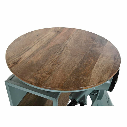 Pöytä DKD Home Decor Sininen Ruskea Vihreä Rauta Mangopuu 116 x 72 x 110 cm