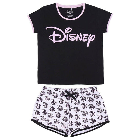 Pyjamat Disney Musta (Aikuisten), Koko L