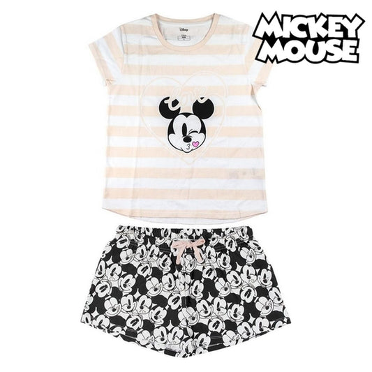 Pyjamat Minnie Mouse Valkoinen (Aikuisten) Nainen, Koko S