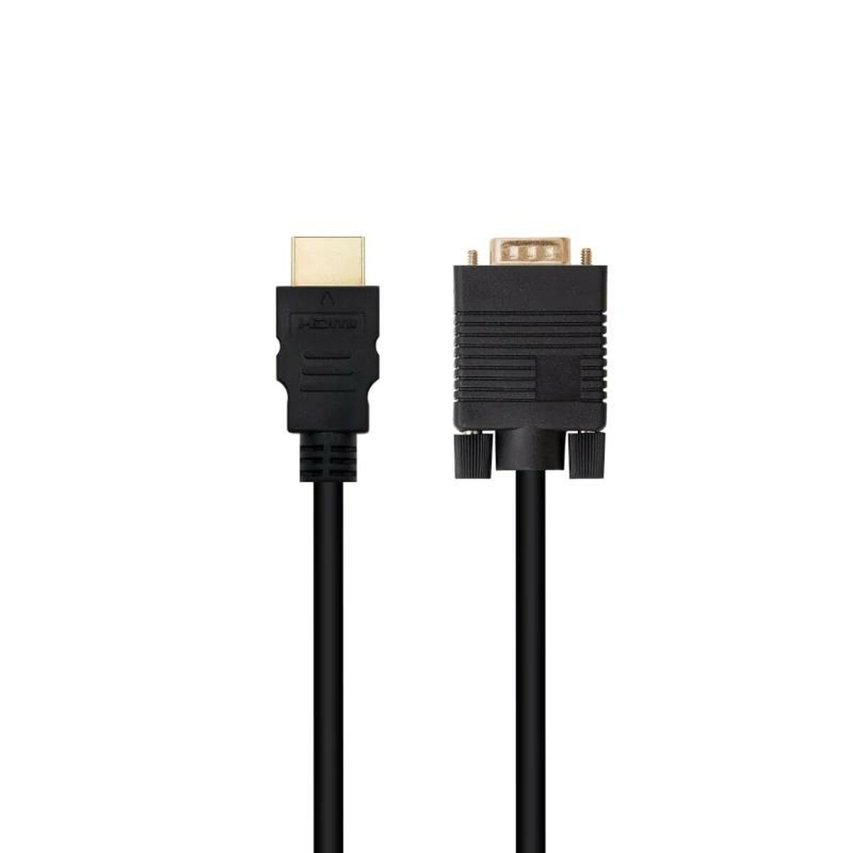 HDMI - VGA Adapteri NANOCABLE 10.15.4348 Musta 1,8 m