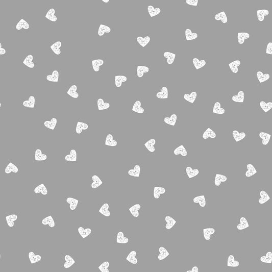 Pussilakana Popcorn Love Dots Sänky 80/90 (150 x 220 cm)