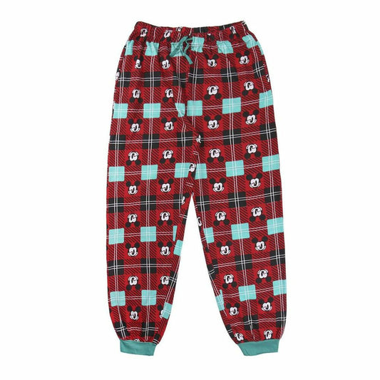 Pyjamat Mickey Mouse Miehet Punainen, Koko XL