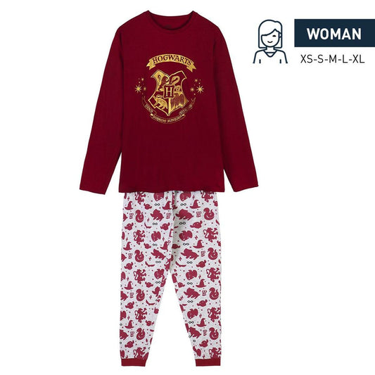 Pyjamat Harry Potter Punainen, Koko XS