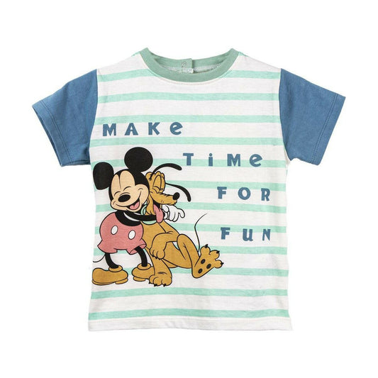 Lyhythihainen paita Mickey Mouse Monivärinen Lasten, Koko 18 kuukautta