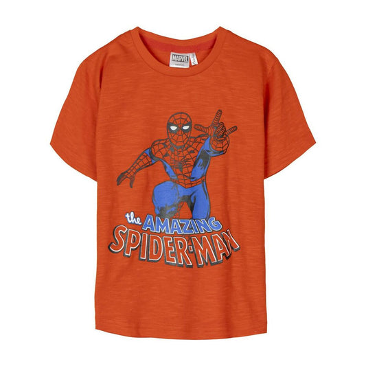 Lasten Lyhythihainen paita Spider-Man Oranssi, Koko 6 vuotta