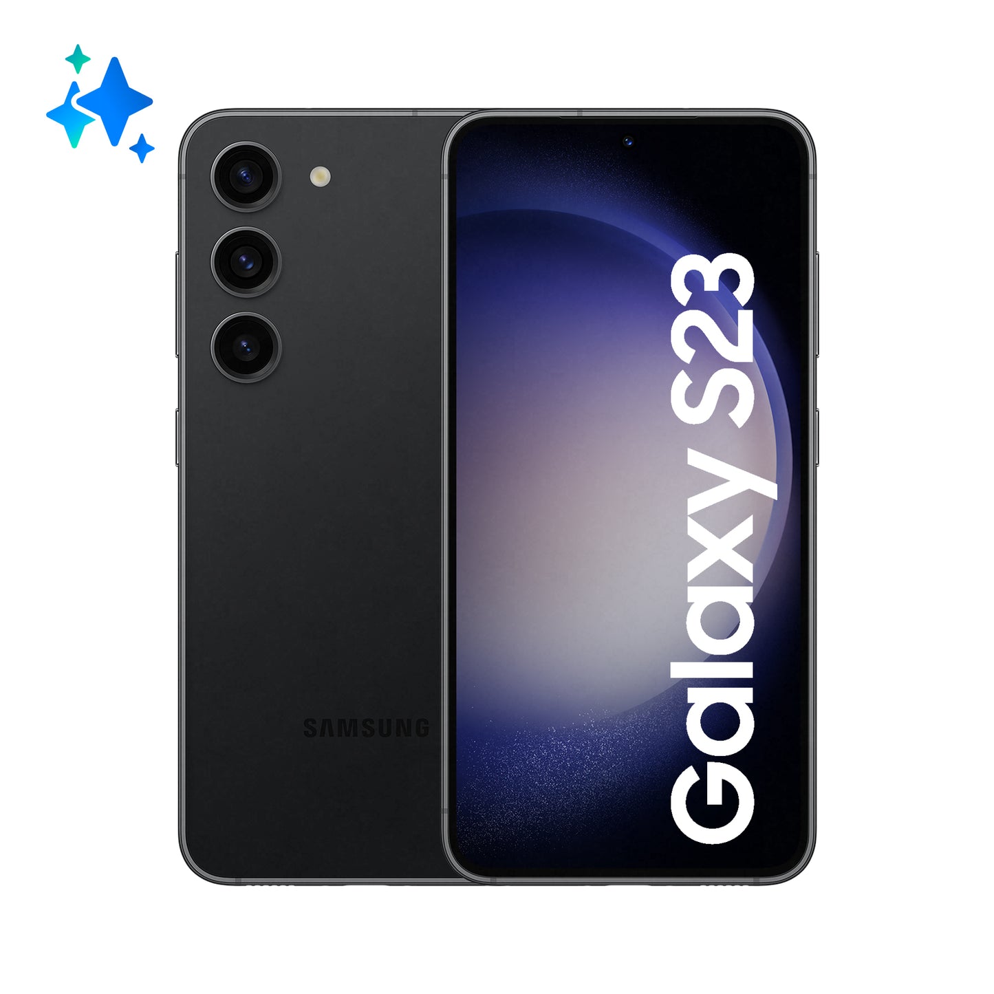 Samsung Galaxy S23 SM-S911B 15,5 cm (6.1") Kaksois-SIM Android 13 5G USB Type-C 8 GB 256 GB 3900 mAh musta