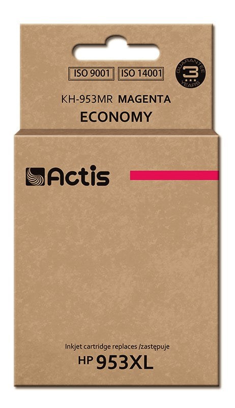 Actis KH-953MR muste (korvaa HP 953XL F6U17AE:lle; standardi; 25 ml; magenta) - Uusi siru - KorhoneCom