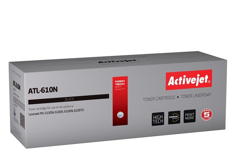 Activejet ATL-610N väriaine Lexmark-tulostimelle; Lexmark 50F2U00 vaihto; Ylin; 20 000 sivua; musta - KorhoneCom