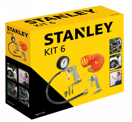 Stanley Pneumatic Tool Set 6 Pieces