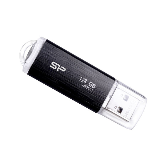 Silicon Power Blaze B02 USB-muisti 128 GB USB A-tyyppi 3.2 Gen 1 (3.1 Gen 1) Musta