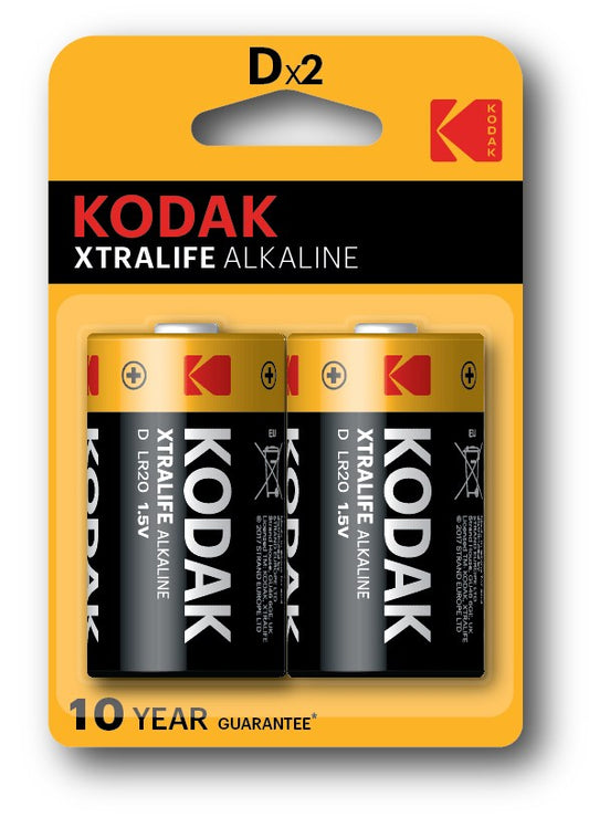 Kodak KDXLR20PB2 Kertakäyttöinen paristo D Alkalinen