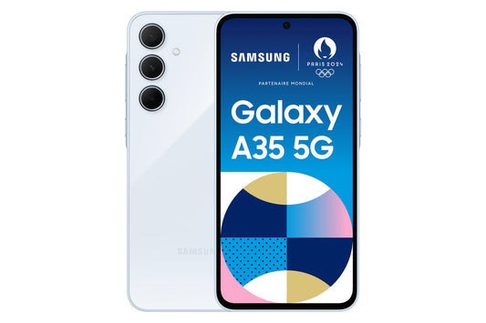 Samsung Galaxy A35 5G 16,8 cm (6.6") Kaksois-SIM Android 14 USB Type-C 8 GB 256 GB 5000 mAh Sininen