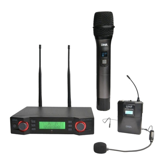 DNA Professional VM Dual Vocal Head Set - langaton mikrofonijärjestelmä