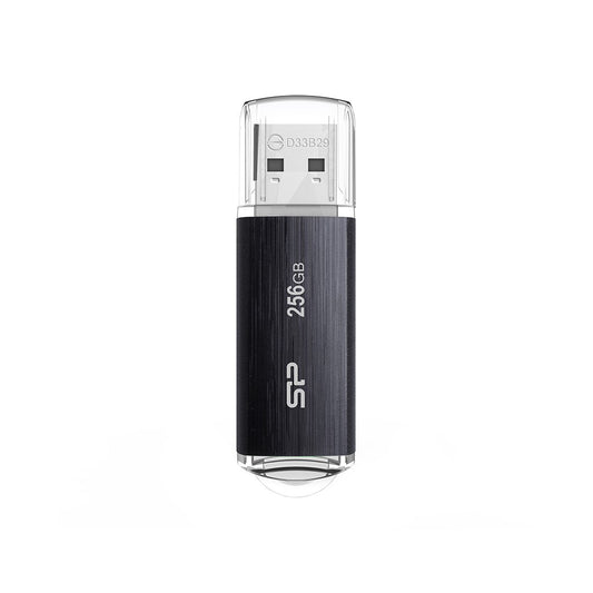 SILICON POWER Blaze B02 Pendrive USB-muistitikku 256 Gt USB Type-A 3.2 Gen 1 (SP256GBUF3B02V1K) Musta
