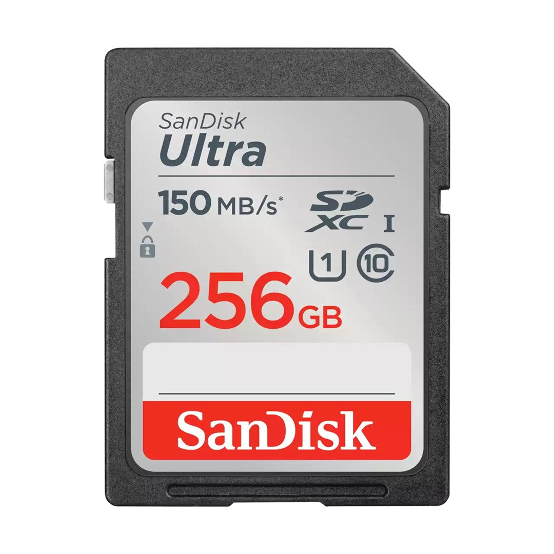 SANDISK ULTRA 256GB SDXC MUISTIKORTT 150MB/S