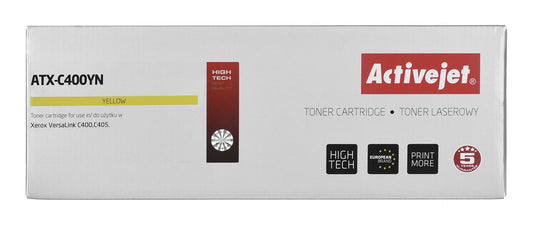 Activejet ATX-C400YN -väriaine (korvaa Xerox 106R03509:lle; Supreme; 2500 sivua; keltainen)