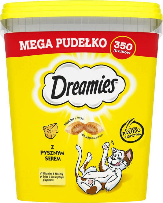 DREAMIES herkullisen juuston kera - kissan herkkuja - 350g