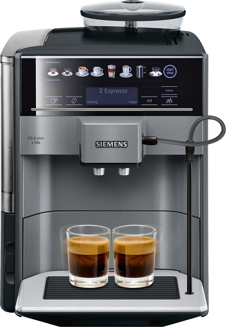 Siemens EQ.6 plus TE651209RW kahvinkeitin Täysautomaattinen espressokone 1.7 L
