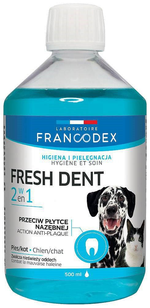 FRANCODEX Fresh dent suuhygienianeste - koiran/kissan kaava - 500ml