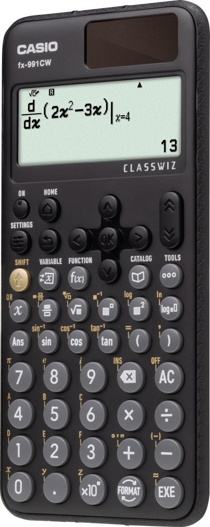 Casio FX-991CW laskin Pocket Scientific Musta