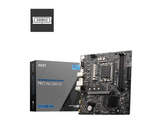 MSI PRO H610M-G emolevy Intel H610 LGA 1700 micro ATX