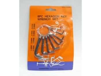 Hex key Wrench Set- 8pcs/set