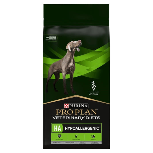 PURINA Pro Plan Veterinary Diets Canine HA Hypoallergenic - kuiva koiranruoka - 11 kg
