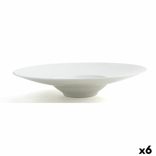 Syvä lautanen Ariane Gourmet Valkoinen Keraminen Ø 29 cm (6 osaa)