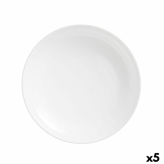 Hedelmäkulho Luminarc Diwali Pyöreä Valkoinen Lasi Ø 26 cm (5 osaa)