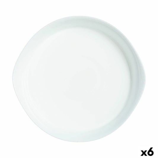 Vuoka Luminarc Smart Cuisine Pyöreä Valkoinen Lasi Ø 28 cm (6 osaa)