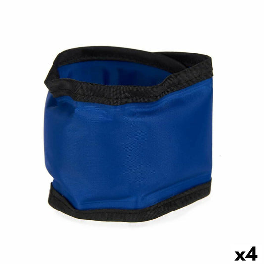 Koiran kaulapanta Sininen Musta PVC Geeli 6,3 x 1 x 30 cm Jäähdytysaine (4 osaa)