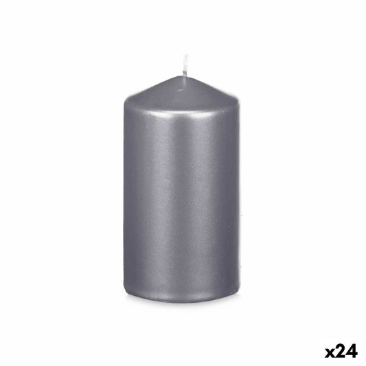 Kynttilä Hopeinen 7 x 13 x 7 cm (24 osaa)