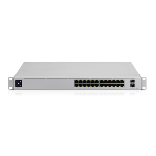 Ubiquiti UniFi USW-PRO-24 verkkokytkin Hallittu L2/L3 Gigabit Ethernet (10/100/1000) Hopea