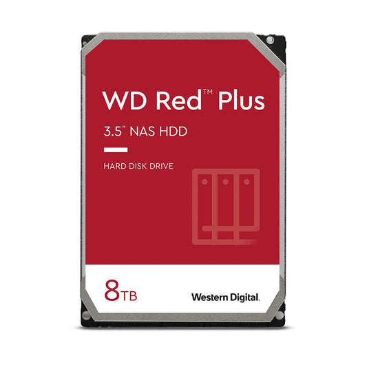 Western Digital Red Plus 3,5" 8 TB Serial ATA III