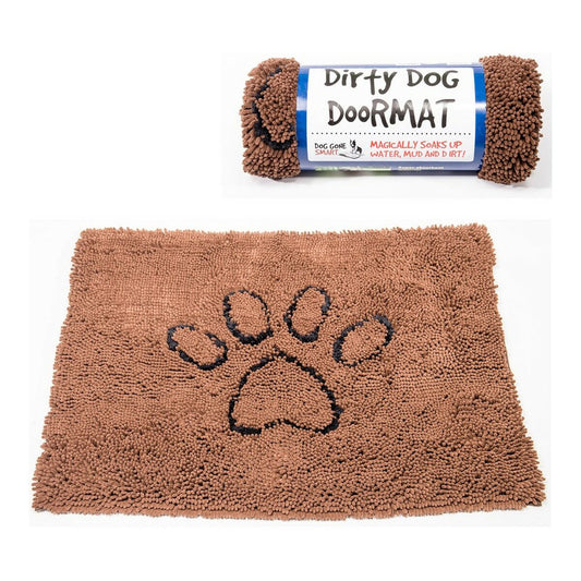Koiran matto Dog Gone Smart Mikrokuidut Ruskea (79 x 51 cm)