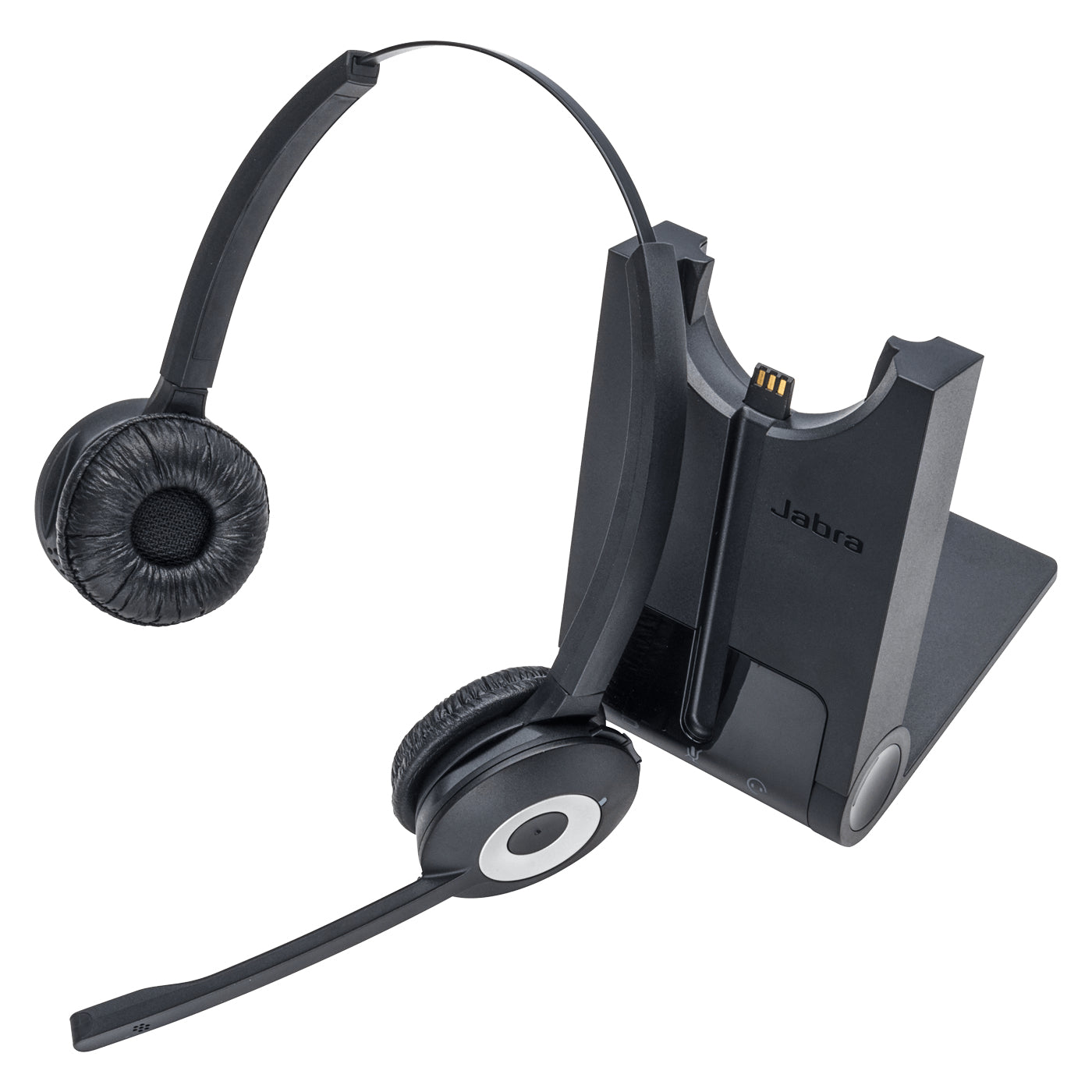 Jabra Pro 920 Duo -kuulokkeet Langattomat kuulokkeet toimisto-/puhelinkeskukseen Musta - KorhoneCom