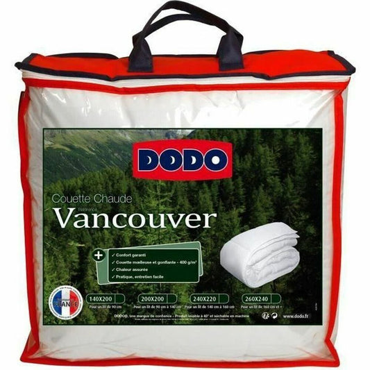 Peitto DODO Vancouver Valkoinen 400 g /m² 220 x 240 cm