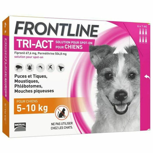 Pipetti koirille Frontline Tri-Act 5-10 Kg