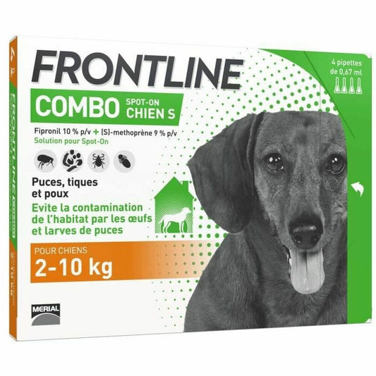 Pipetti koirille Frontline Combo 2-10 Kg 4 osaa