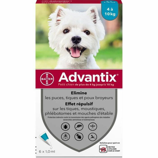 Antiparasiittiset Advantix Koira 4-10 kg 6 osaa