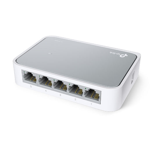 TP-Link TL-SF1005D V15 verkkokytkin Hallittu Fast Ethernet (10/100) Valkoinen
