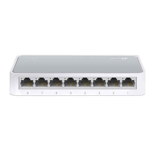 TP-Link TL-SF1008D Hallitsematon Fast Ethernet (10/100) Valkoinen