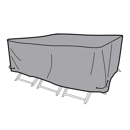 Suojakotelo DKD Home Decor Pöytä Musta Alumiini Tumman harmaa (240 x 130 x 60 cm)
