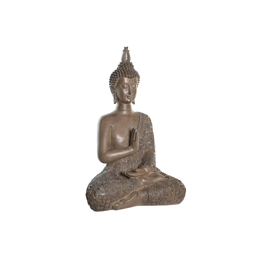 Koristehahmo DKD Home Decor 33 x 19 x 48 cm Ruskea Buddha Itämainen