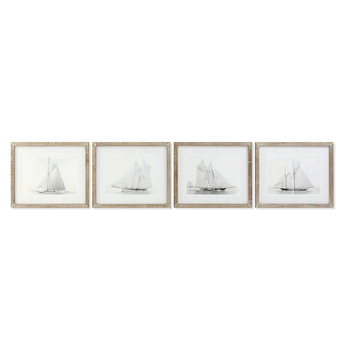 Maalaus Home ESPRIT Kynttiläkone 60 x 2 x 50 cm (4 osaa)