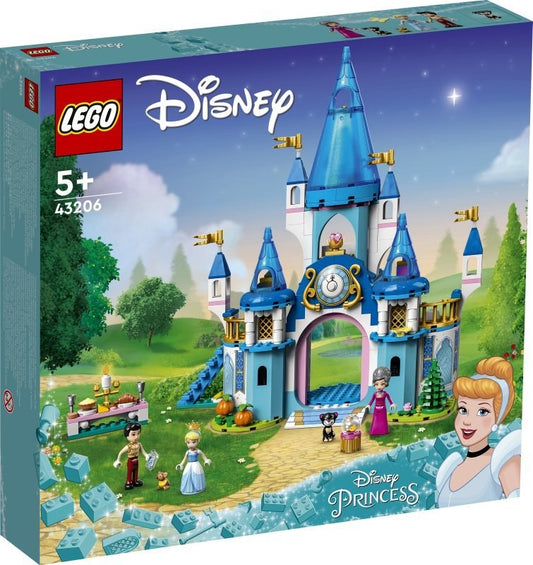 LEGO Disney Princess 43206 Tuhkimo ja Prinssin viehättävä linna - KorhoneCom