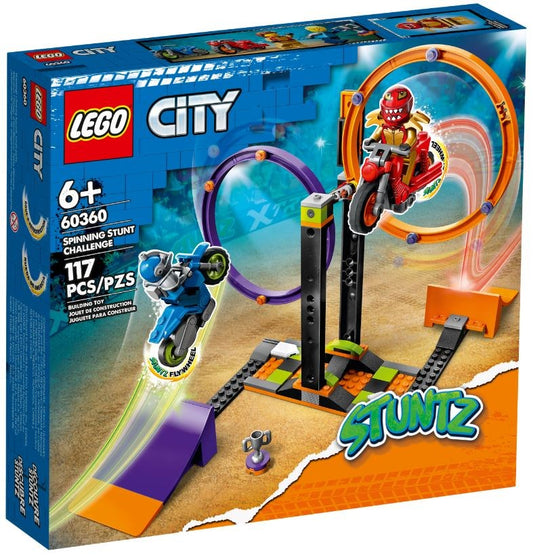 LEGO CITY 60360 SPINNING STUNTZ HAASTE